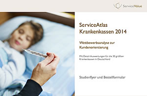 ServiceAtlas Krankenkassen 2014