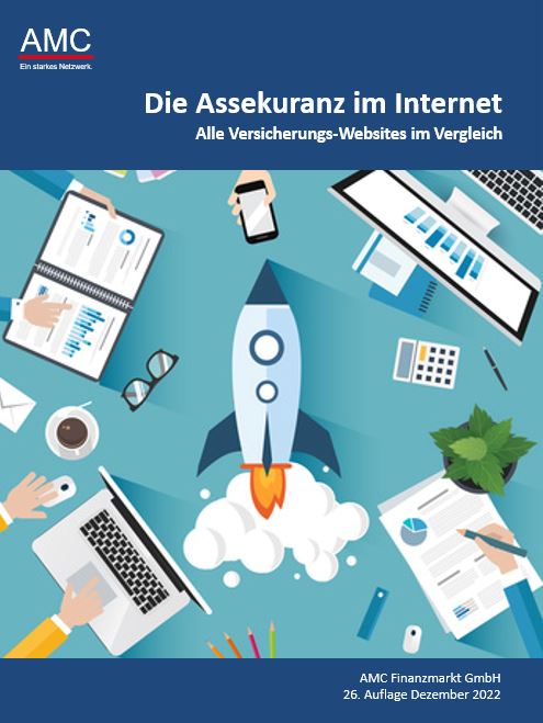 26 Jahre AMC-Studie „Die Assekuranz im Internet“: <br>Das sind die besten Versicherer-Websites 2022