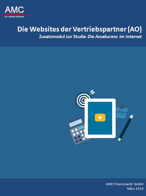 Neue AMC-Studie - Die Websites der Vertriebspartner: "Da geht noch was"